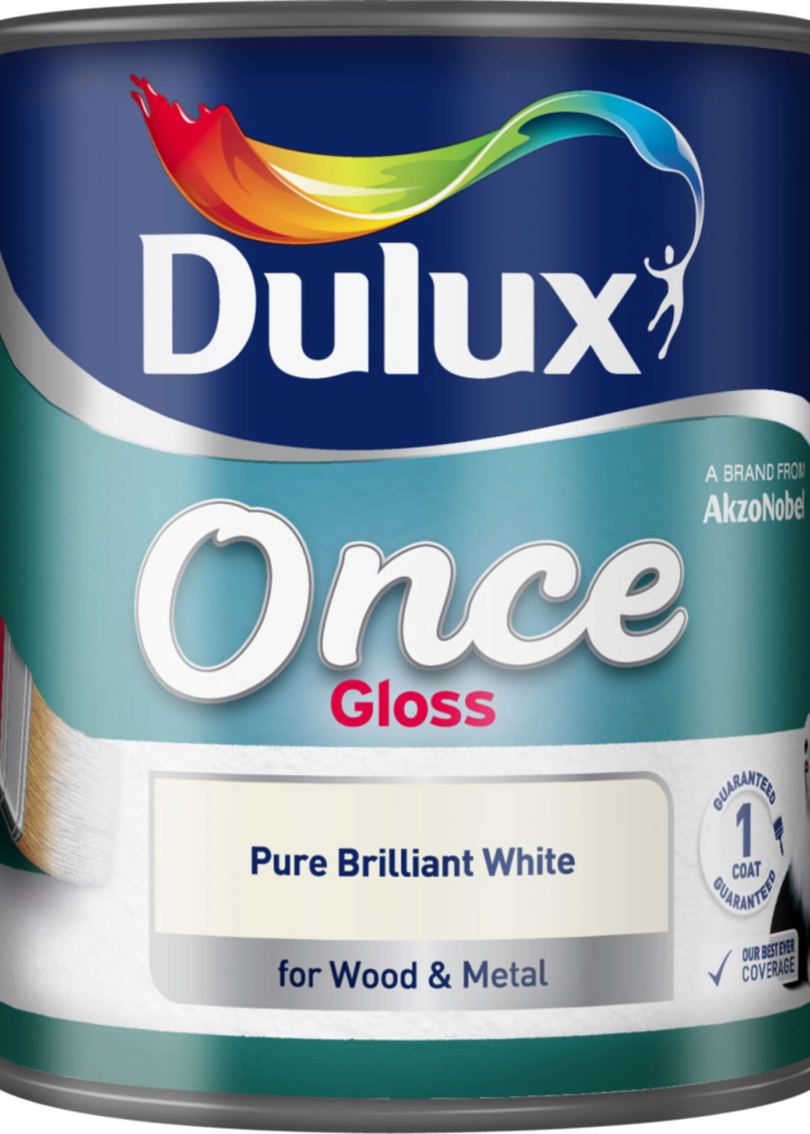 Dulux (Akzo Nobel) Dulux Pure Brilliant White (PBW) 750ml Once Gloss