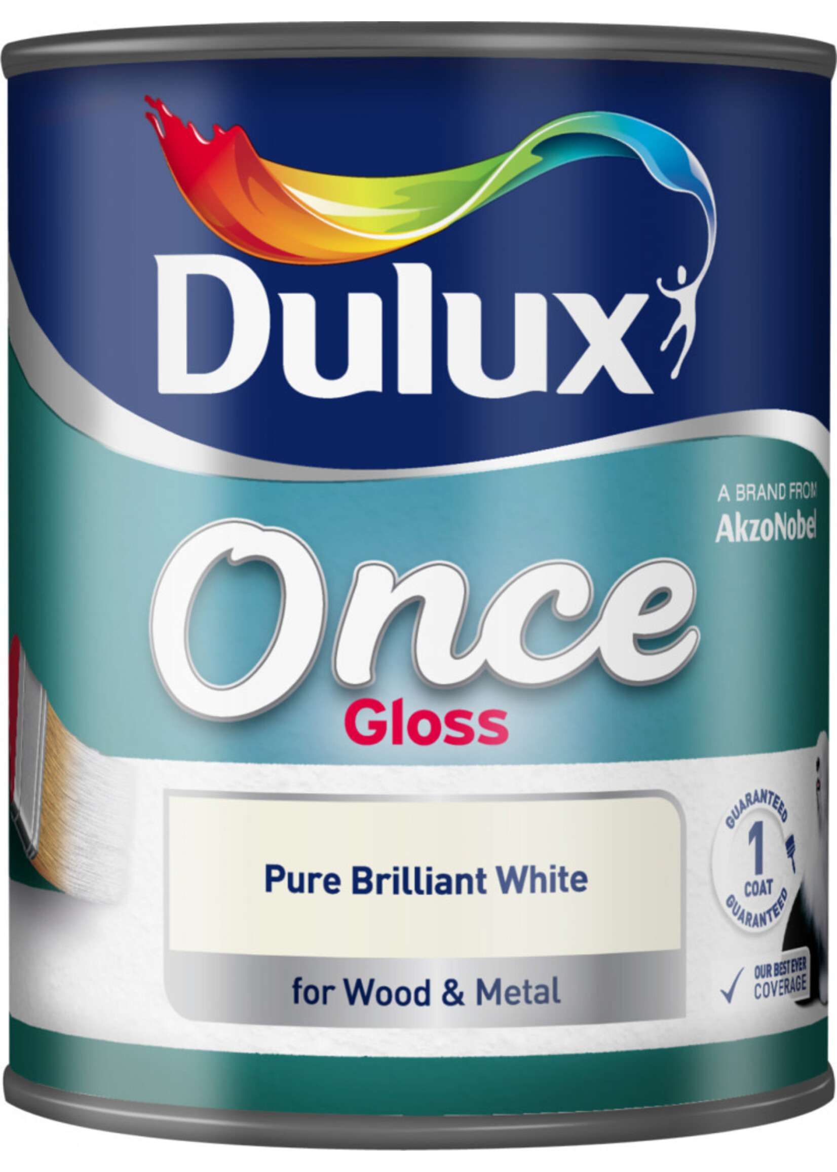 Dulux (Akzo Nobel) Dulux Pure Brilliant White (PBW) 750ml Once Gloss