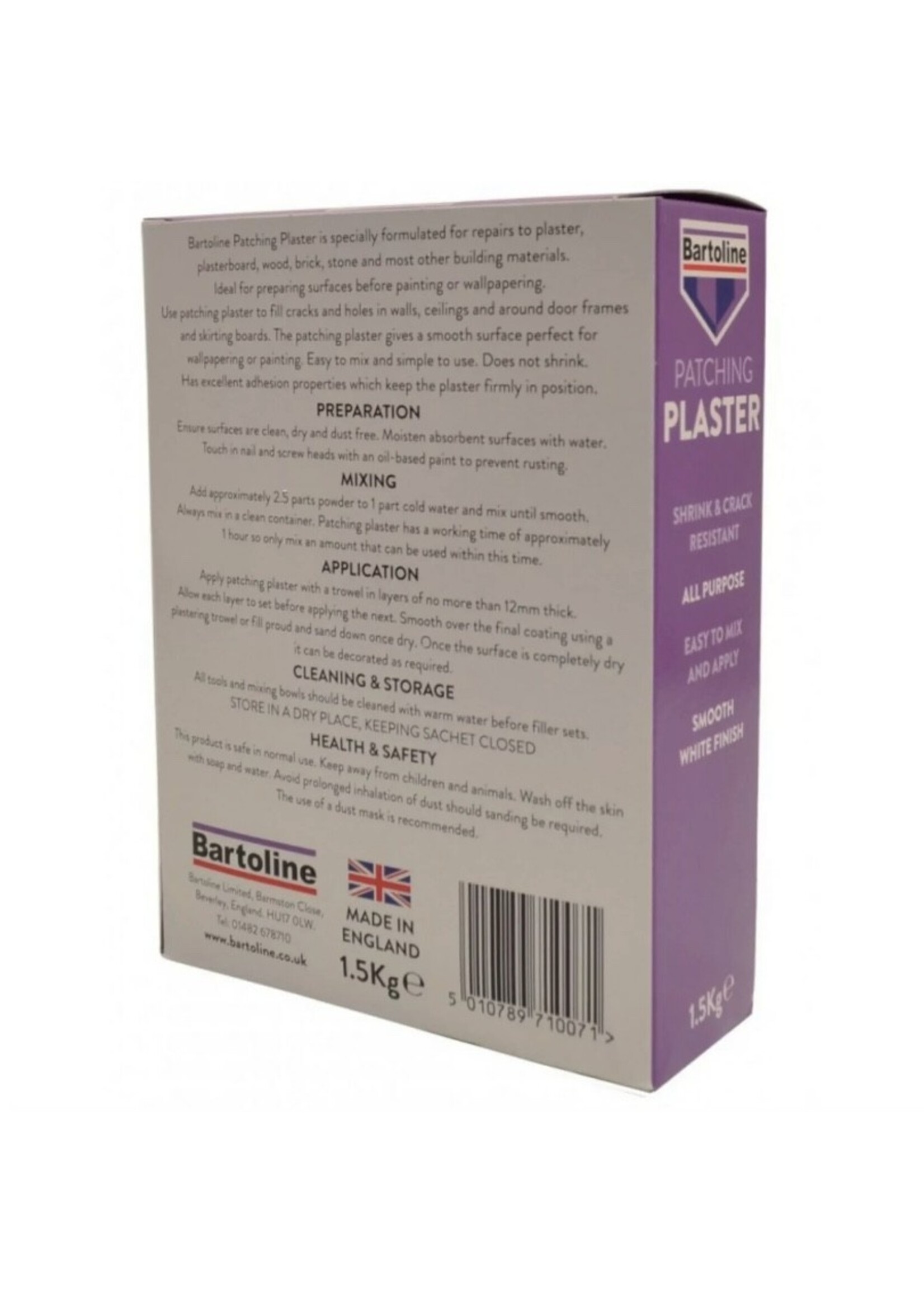 Bartoline Bartoline Patching Plaster 1.5kg