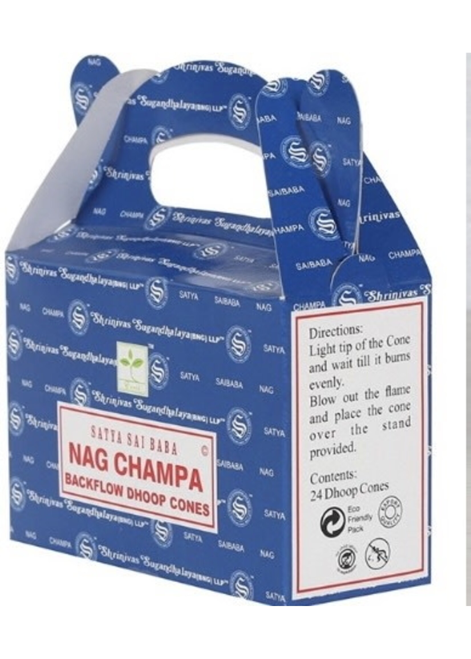 Satya Nag Champa Backflow Cones