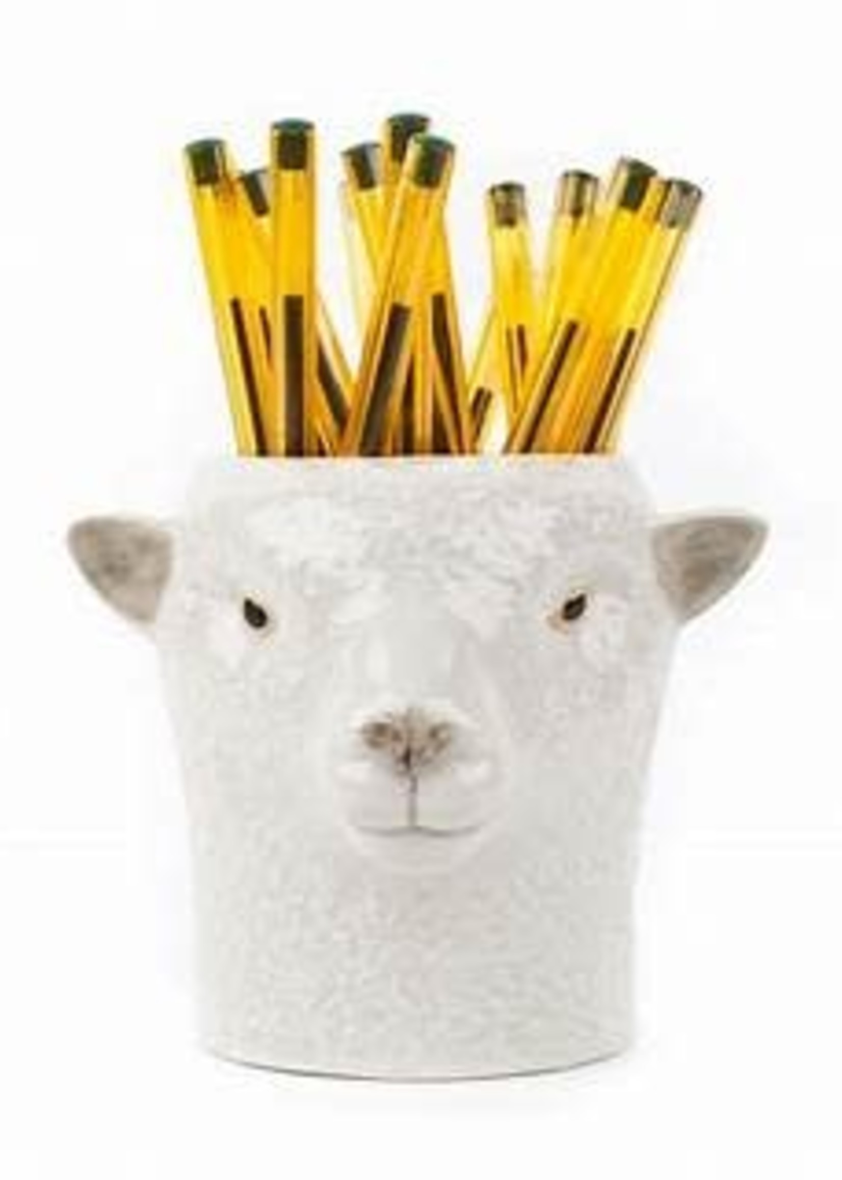 Quail Sheep Pencil Pot