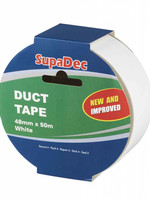 SupaDec SupaDec Duct Tape 50m White