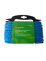 Securit Twisted Polypropylene Rope  6mm x 20m Blue