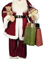 Premier Santa with gifts  Life sized 1.8m