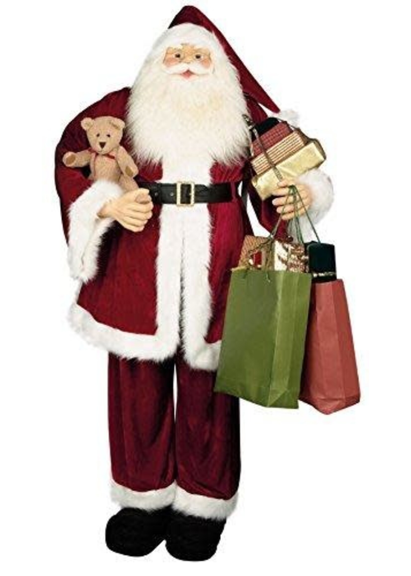 Premier Santa with gifts  Life sized 1.8m