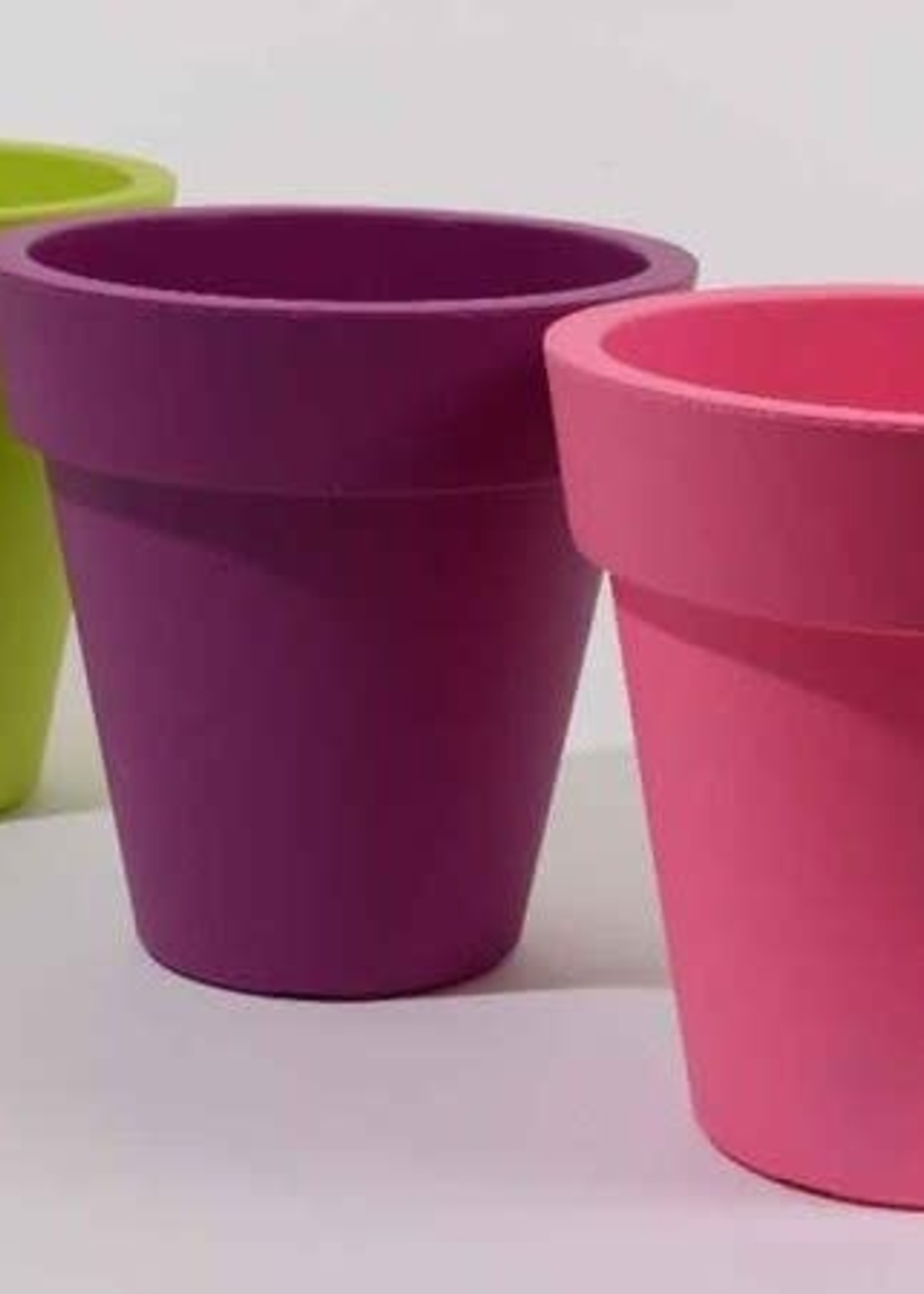 Bibelot Bee Large Double Walled Plastic Planter assorted colours