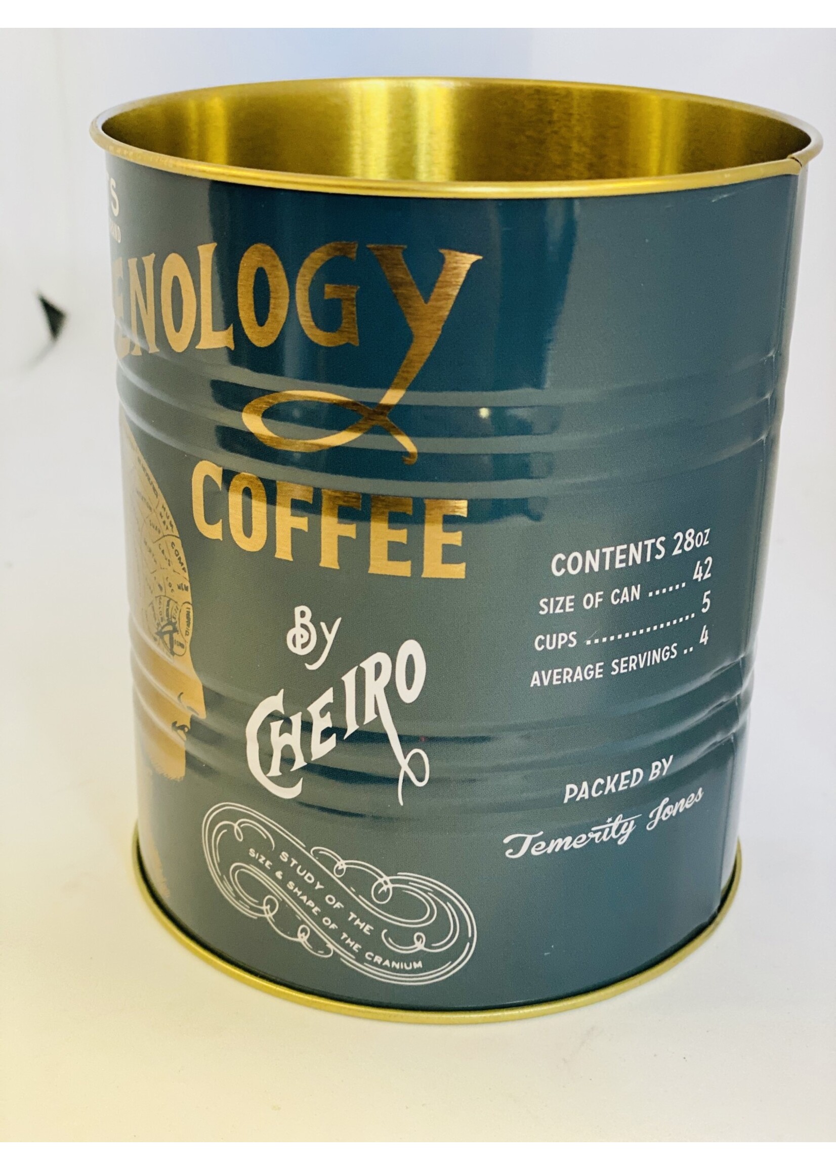 Phrenology Small Tin