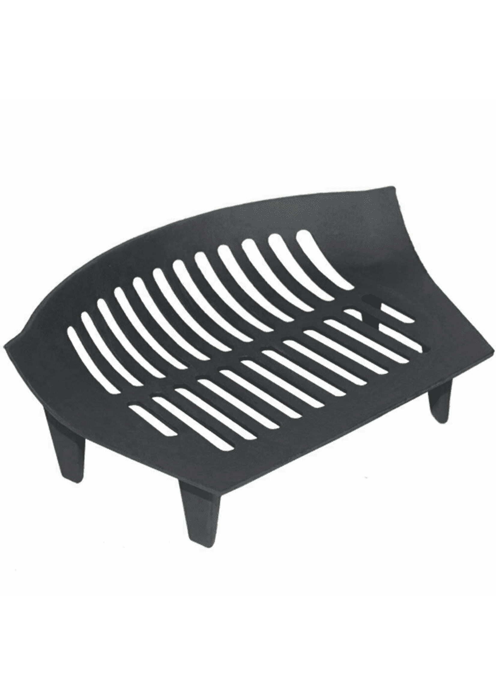 Manor Reproductions Ltd Manor Black Curved Grate 16"