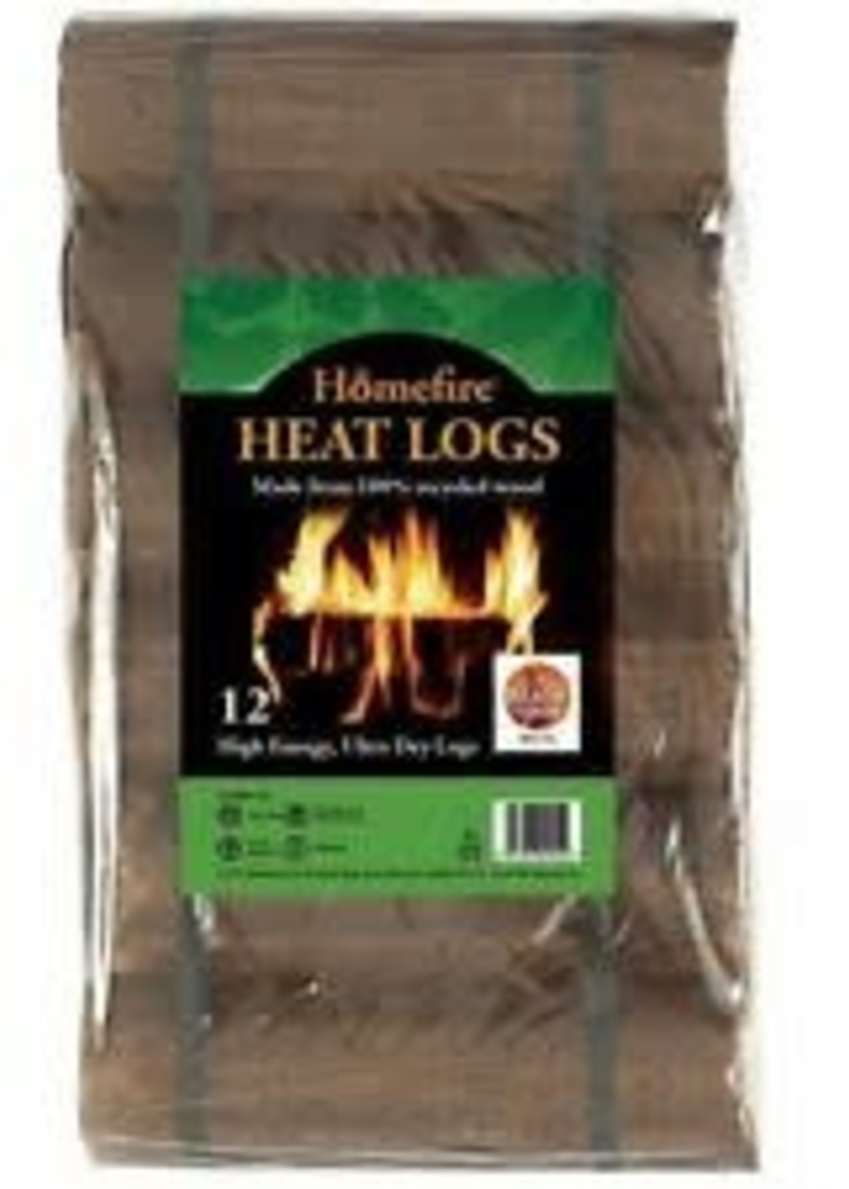Homefire Shimada Style Heat Logs (12 Pack)