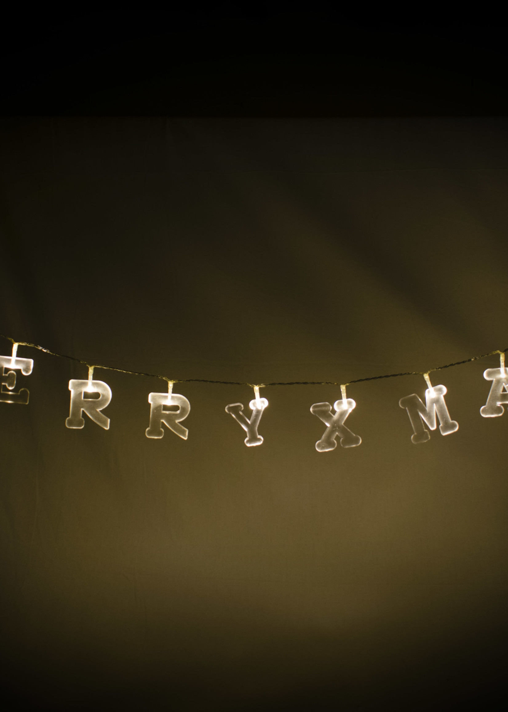 LED Alphabet String 190cm string lights