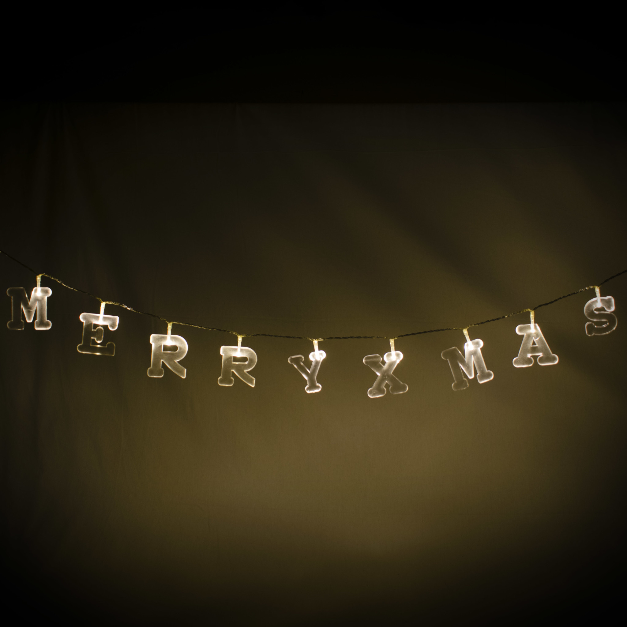 LED Alphabet String 190cm string lights Clock’s Home and Garden