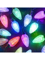 Snowtime Multi pinecone LED 40 colour change