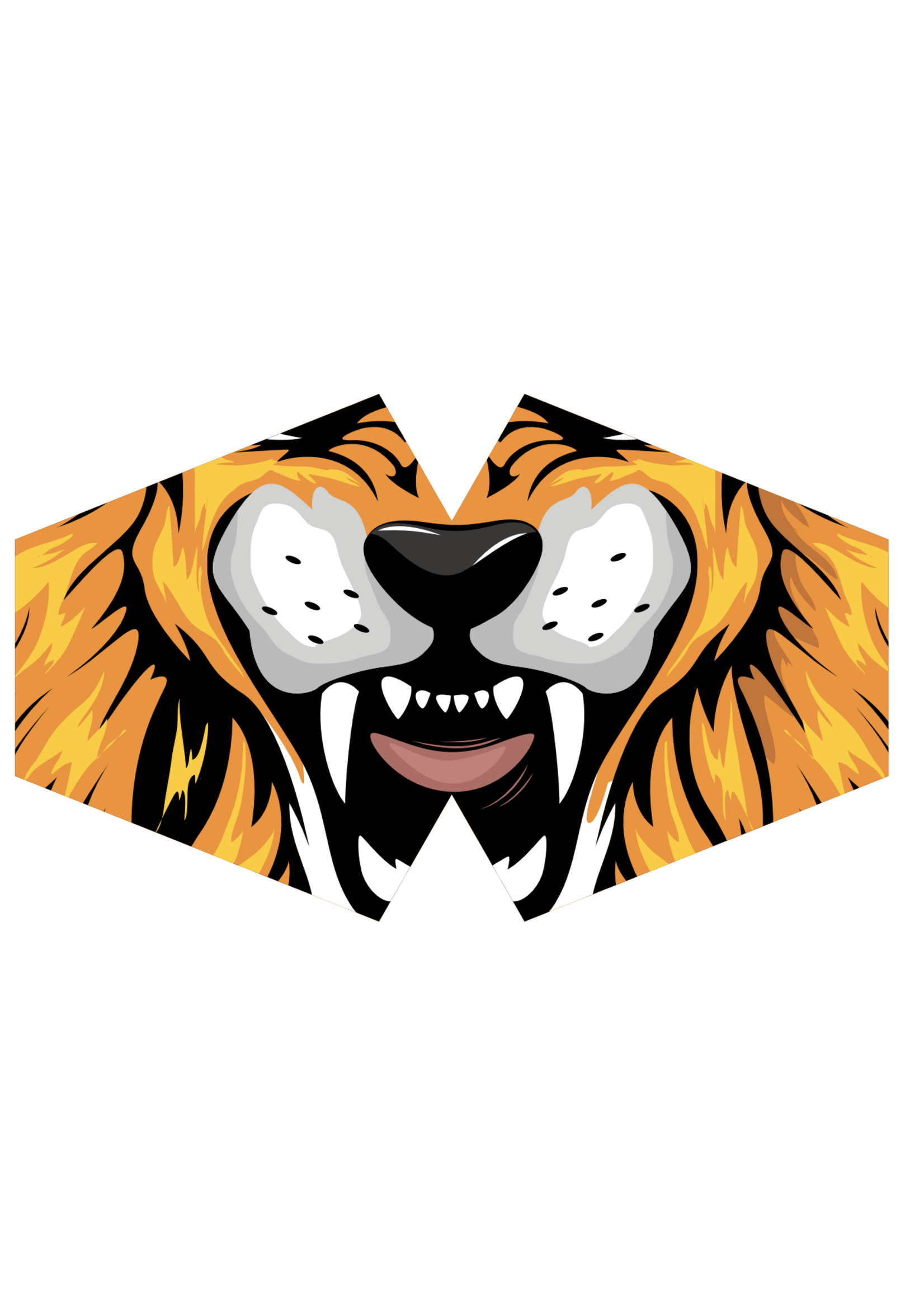 Ancient Wisdom Tiger Adult Mask