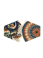 Ancient Wisdom Golden Leaves Adult Mask