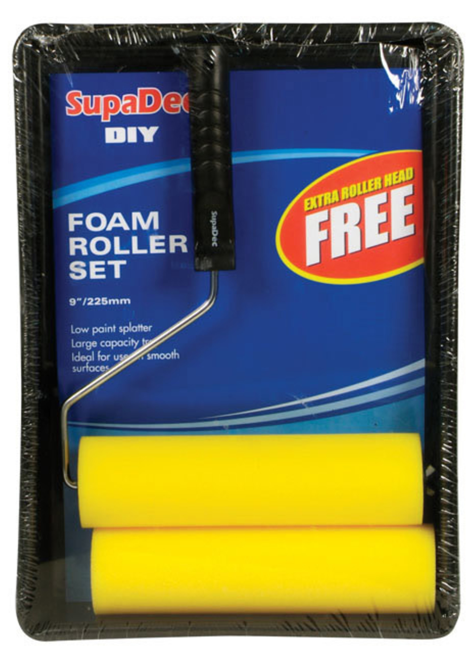 SupaDec SupaDec Foam Roller & Tray Set 9"