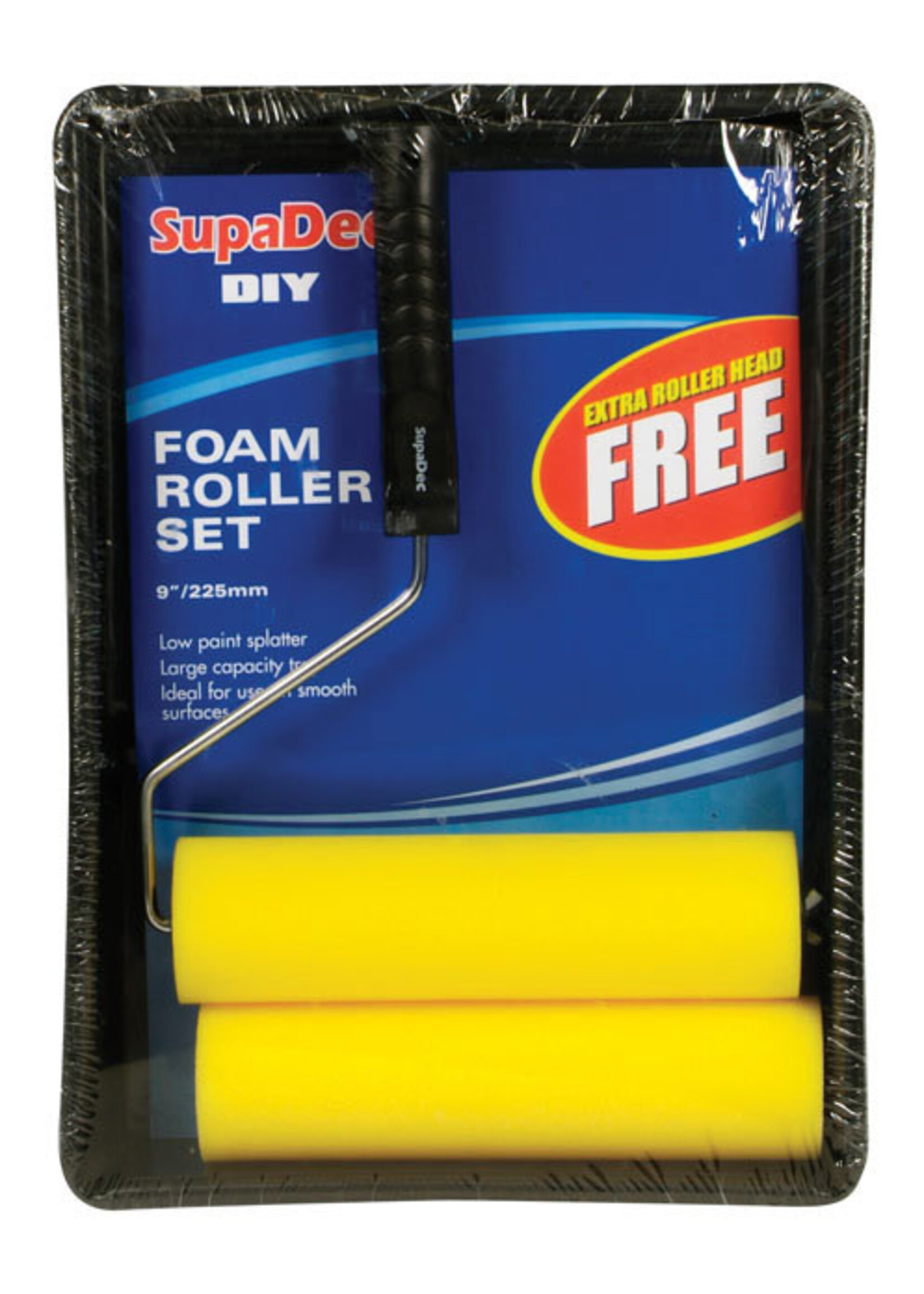SupaDec SupaDec Foam Roller & Tray Set 9"
