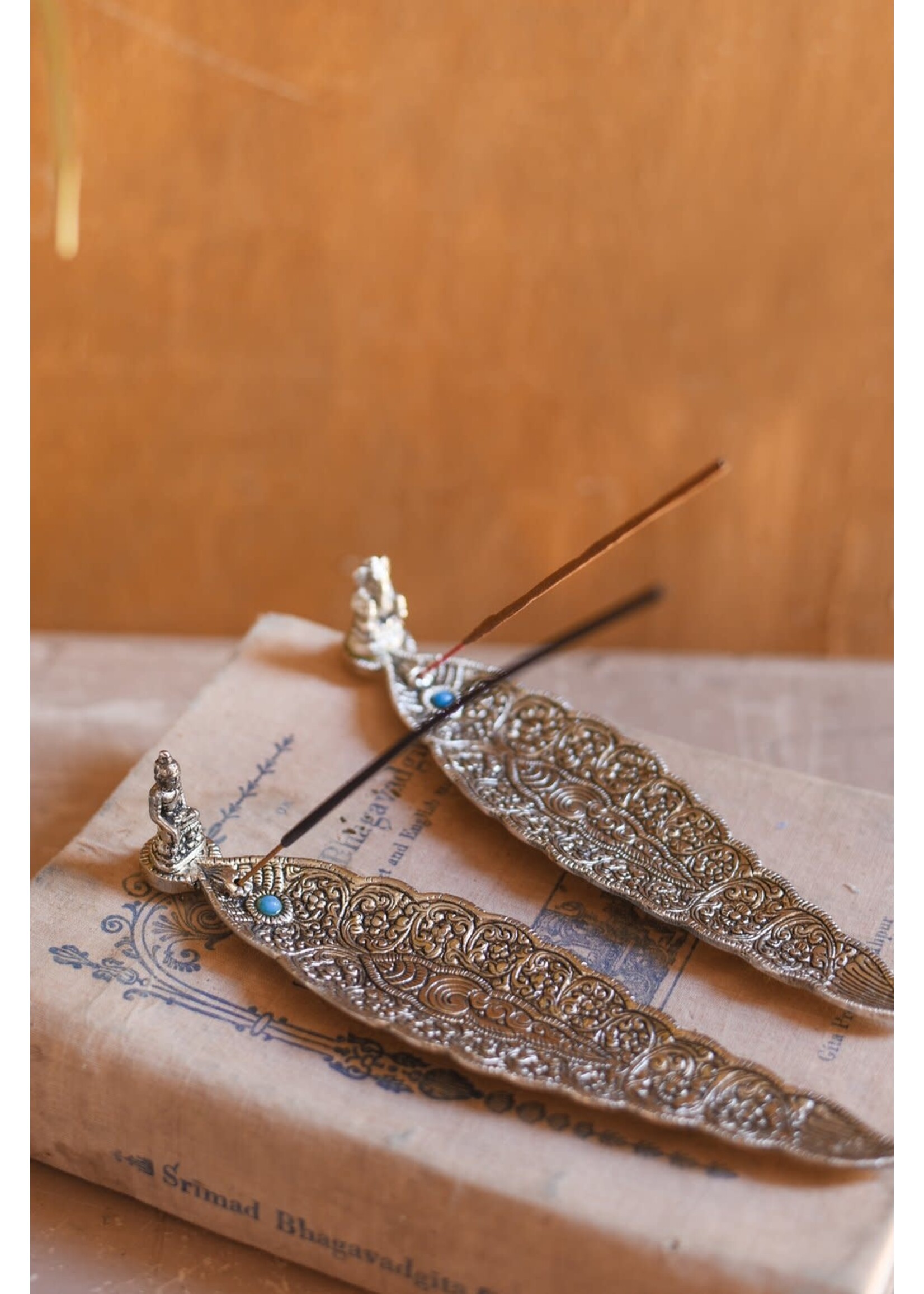 Namaste Aluminium Figure Incense Ash Holder