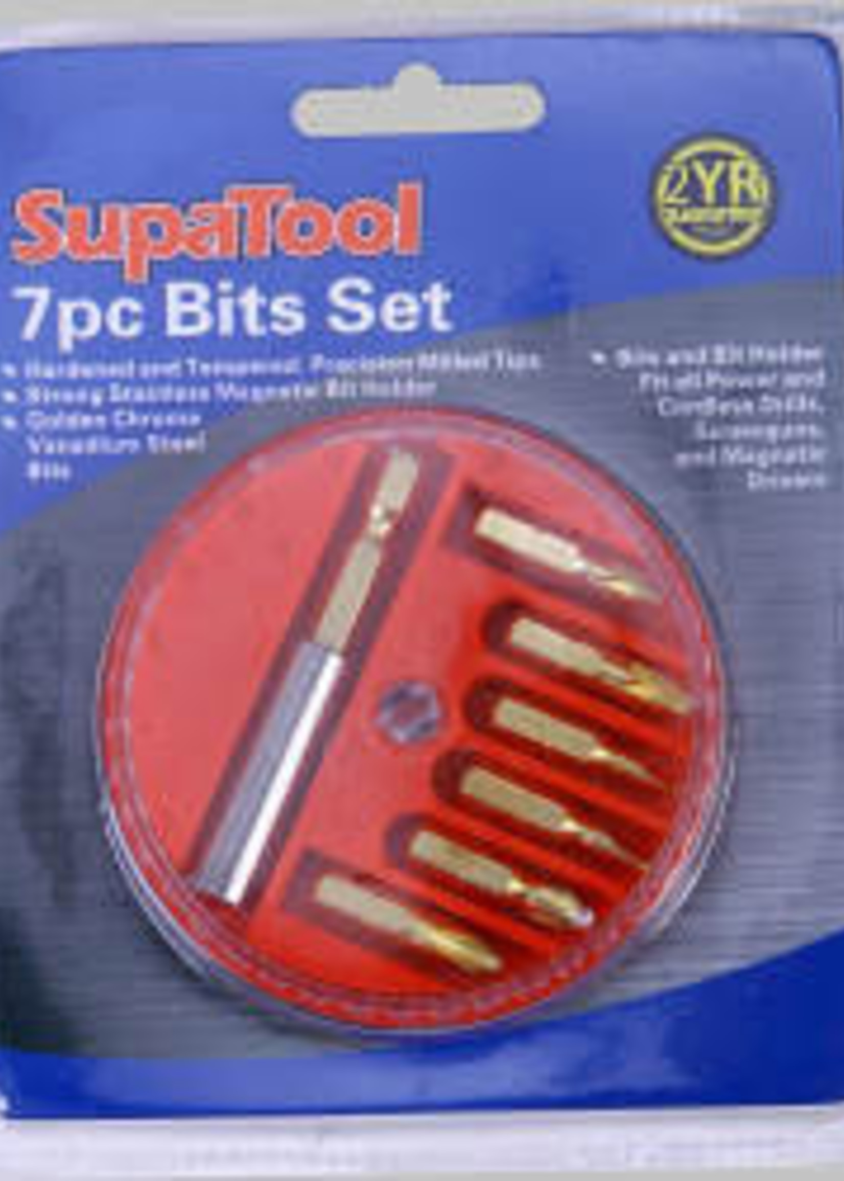 SupaTool SupaTool Power Bits Set 7 Piece