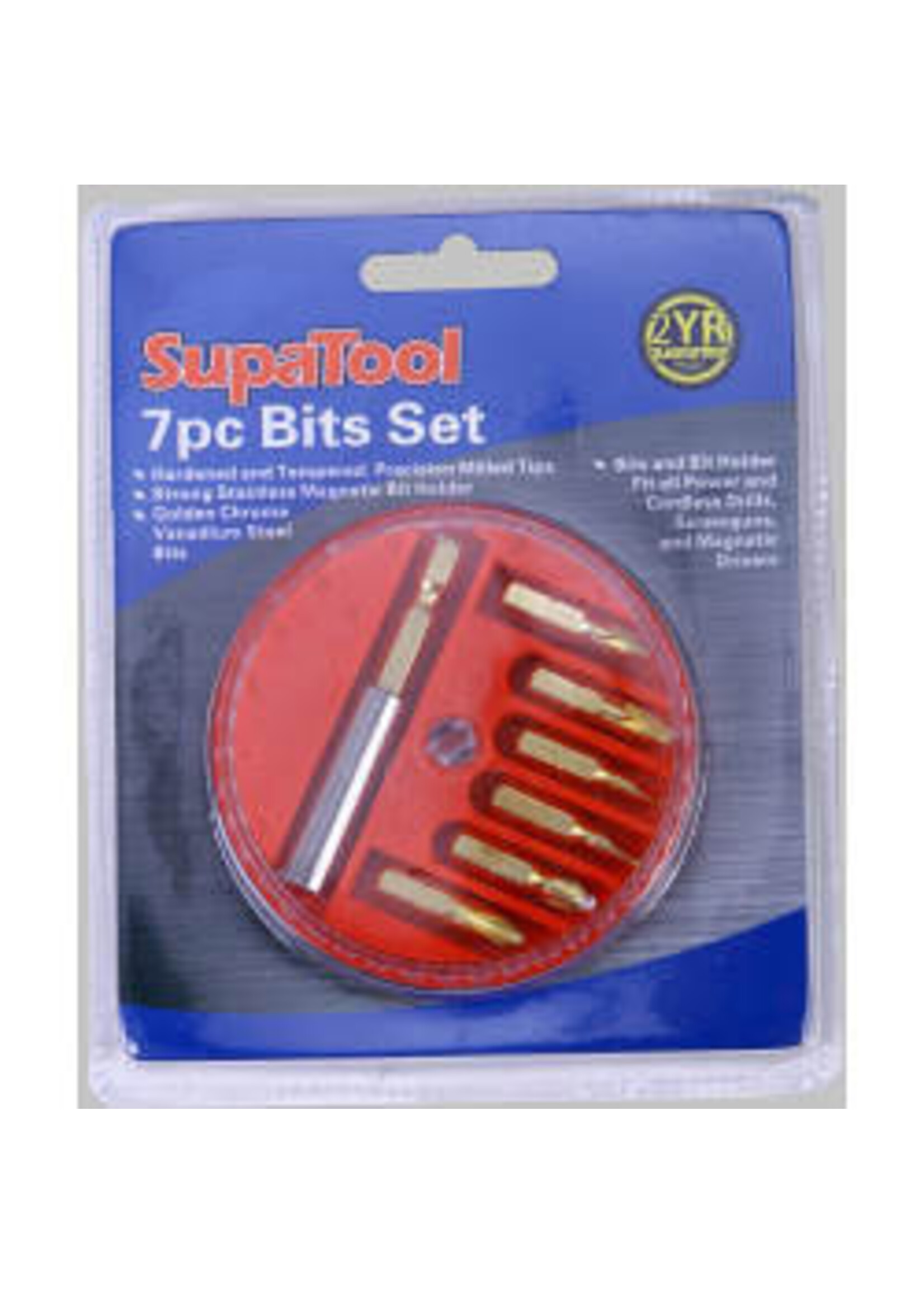 SupaTool SupaTool Power Bits Set 7 Piece
