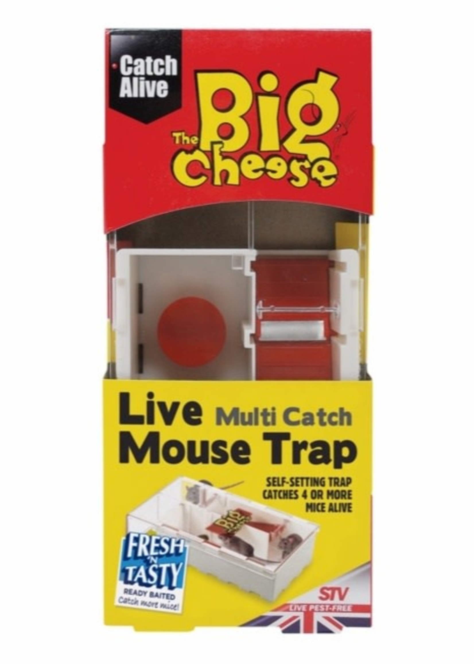 The Big Cheese (STV ) The Big Cheese Live Multi-Catch Mouse Trap