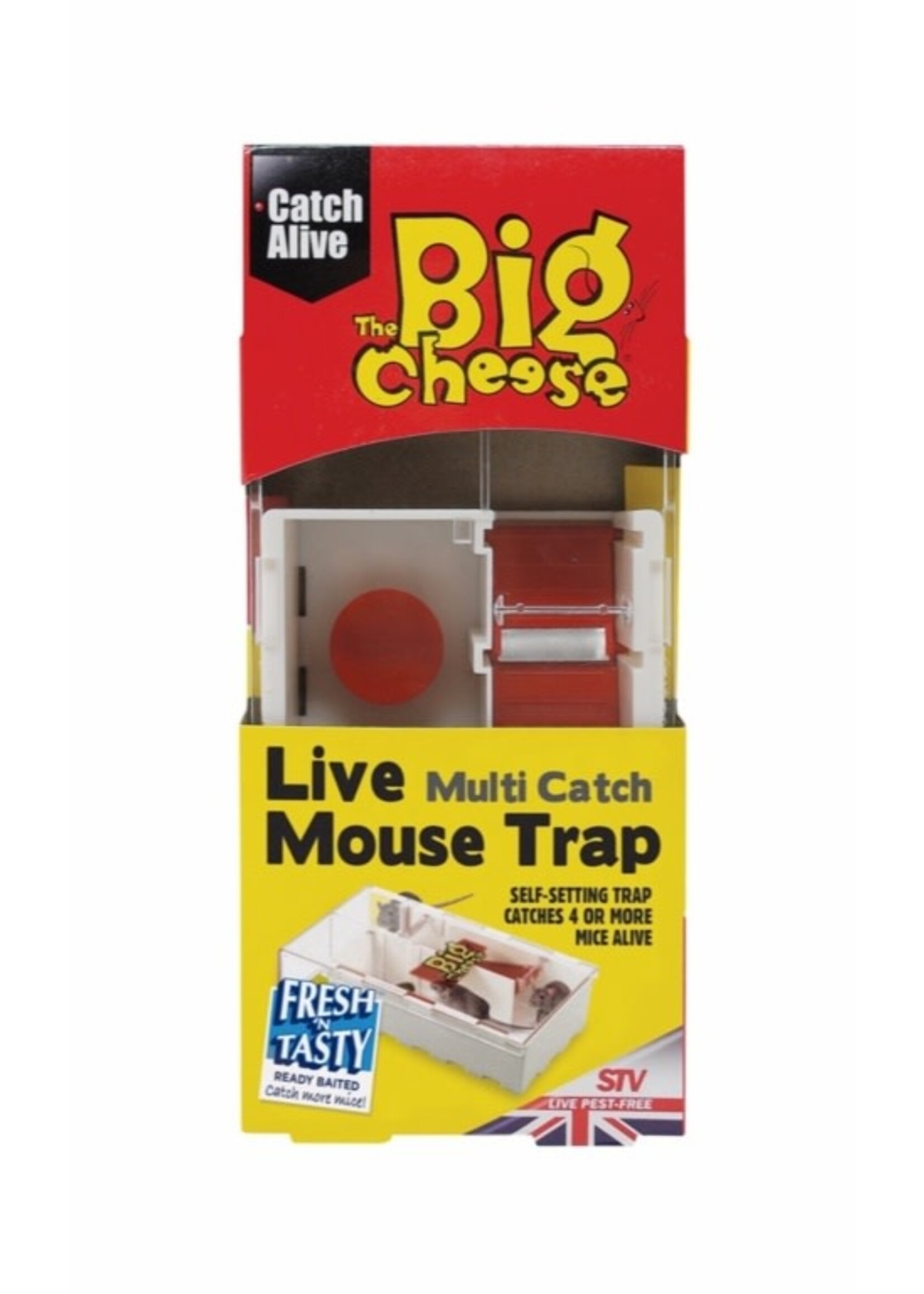 The Big Cheese (STV ) The Big Cheese Live Multi-Catch Mouse Trap