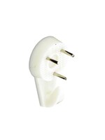 Securit Hard Wall Picture Hooks White (pack 3) 30mm S6208