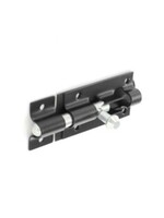 Securit Tower Bolt 100mm Black PK1