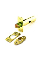 Securit Security Door Bolt Brassed 60mm S1062
