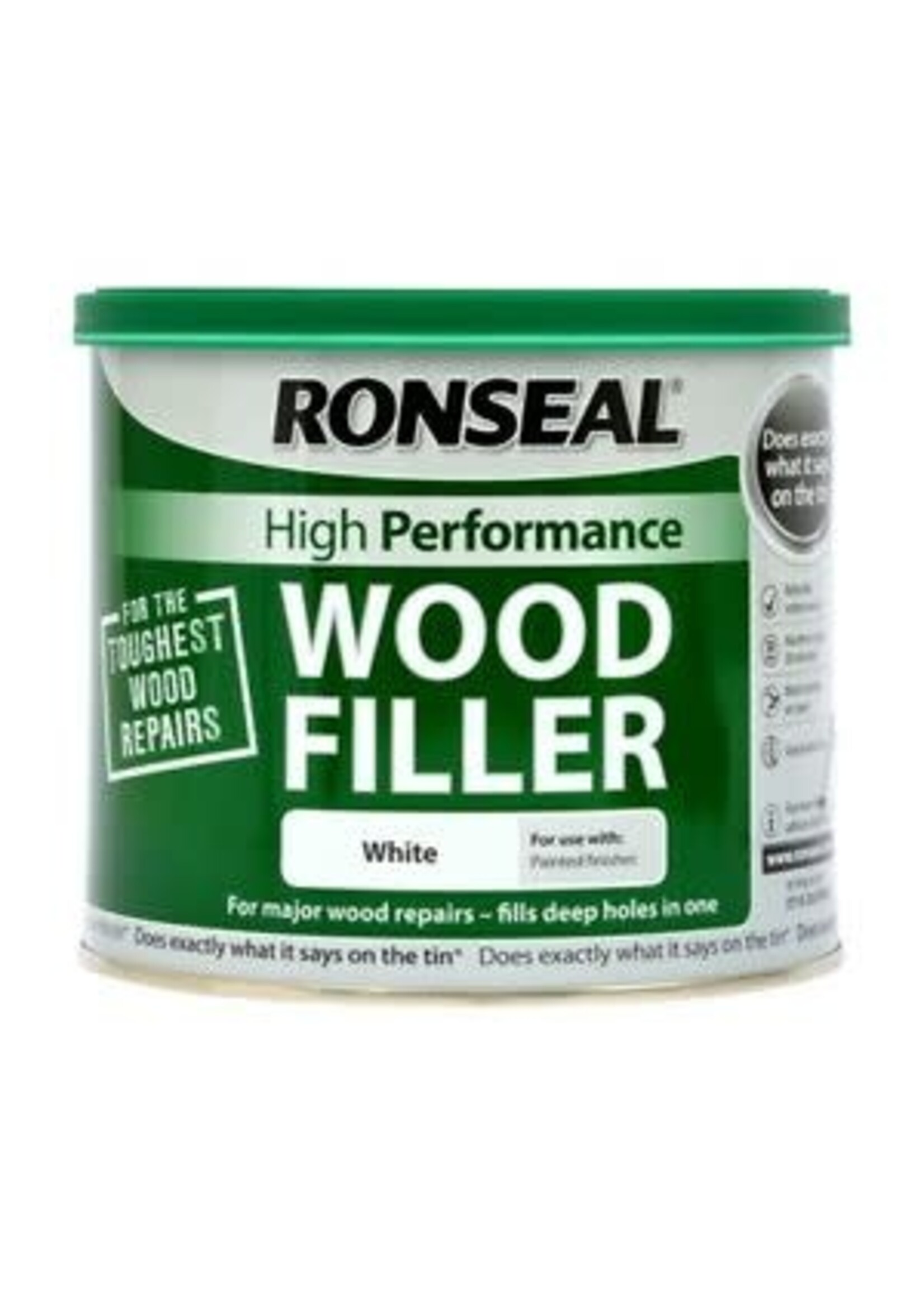 Ronseal Ronseal High Performance 2 Part Wood Filler White 550g