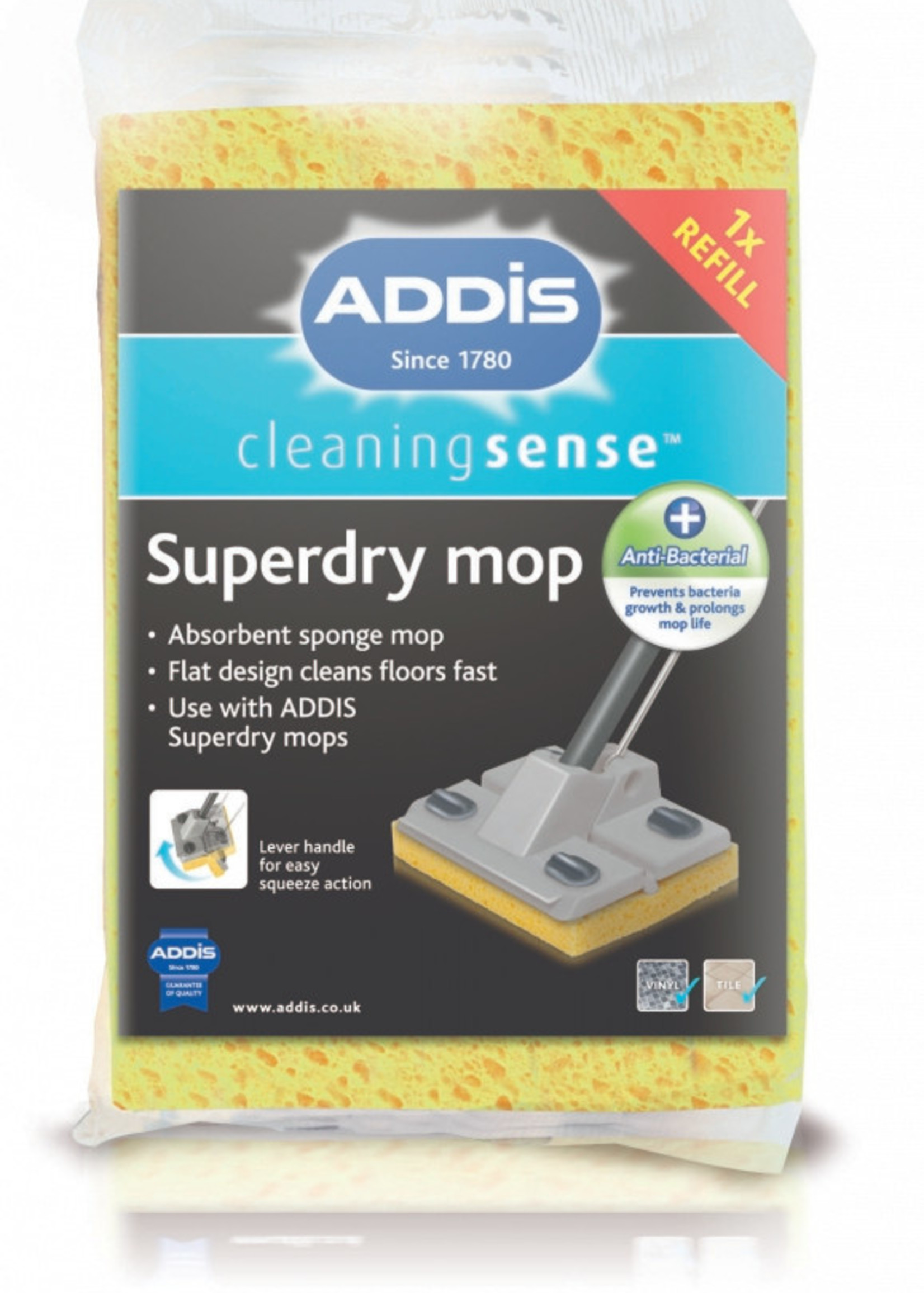 ADDIS HOUSEWARES Superdry Mop Refill