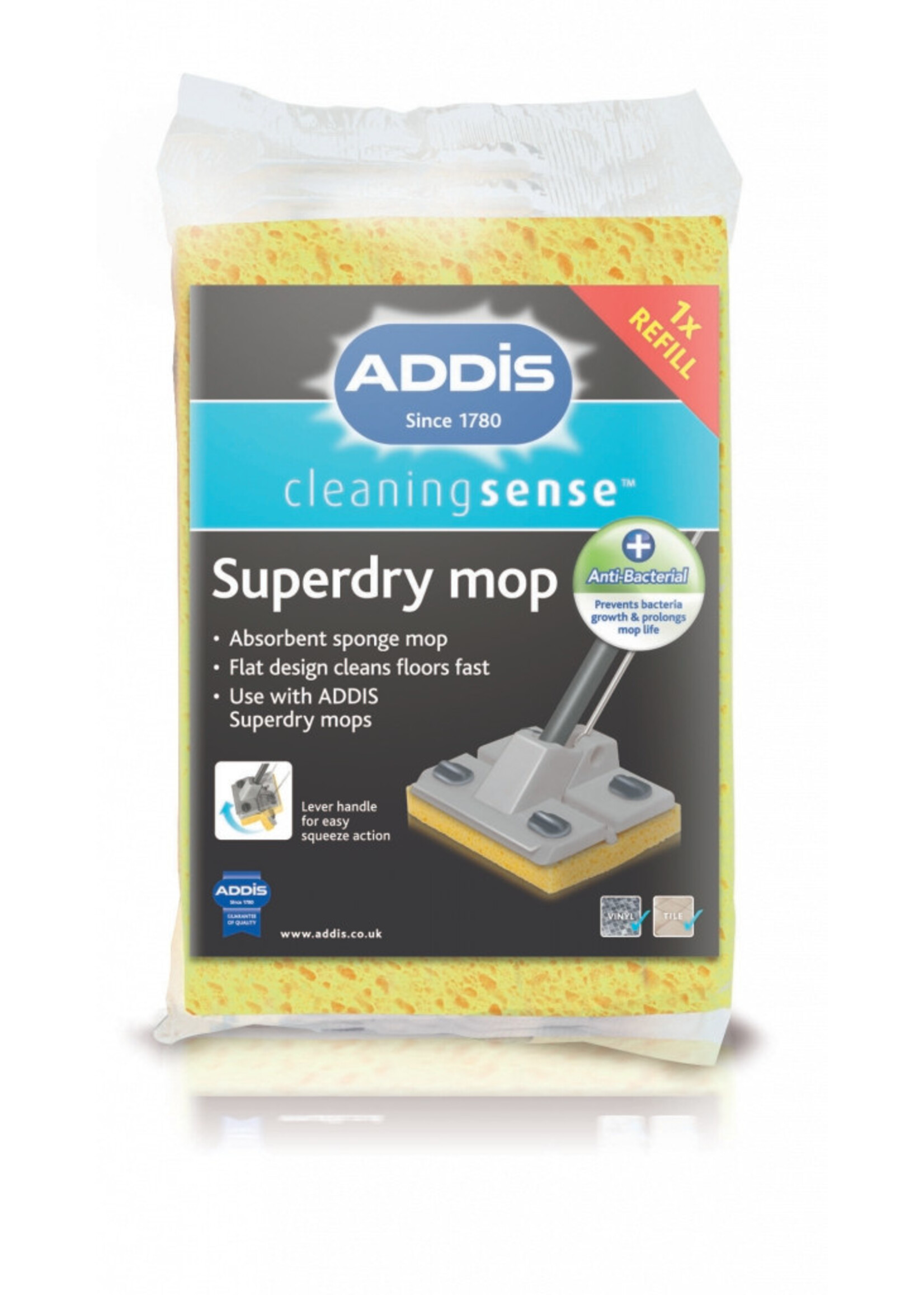ADDIS HOUSEWARES Superdry Mop Refill