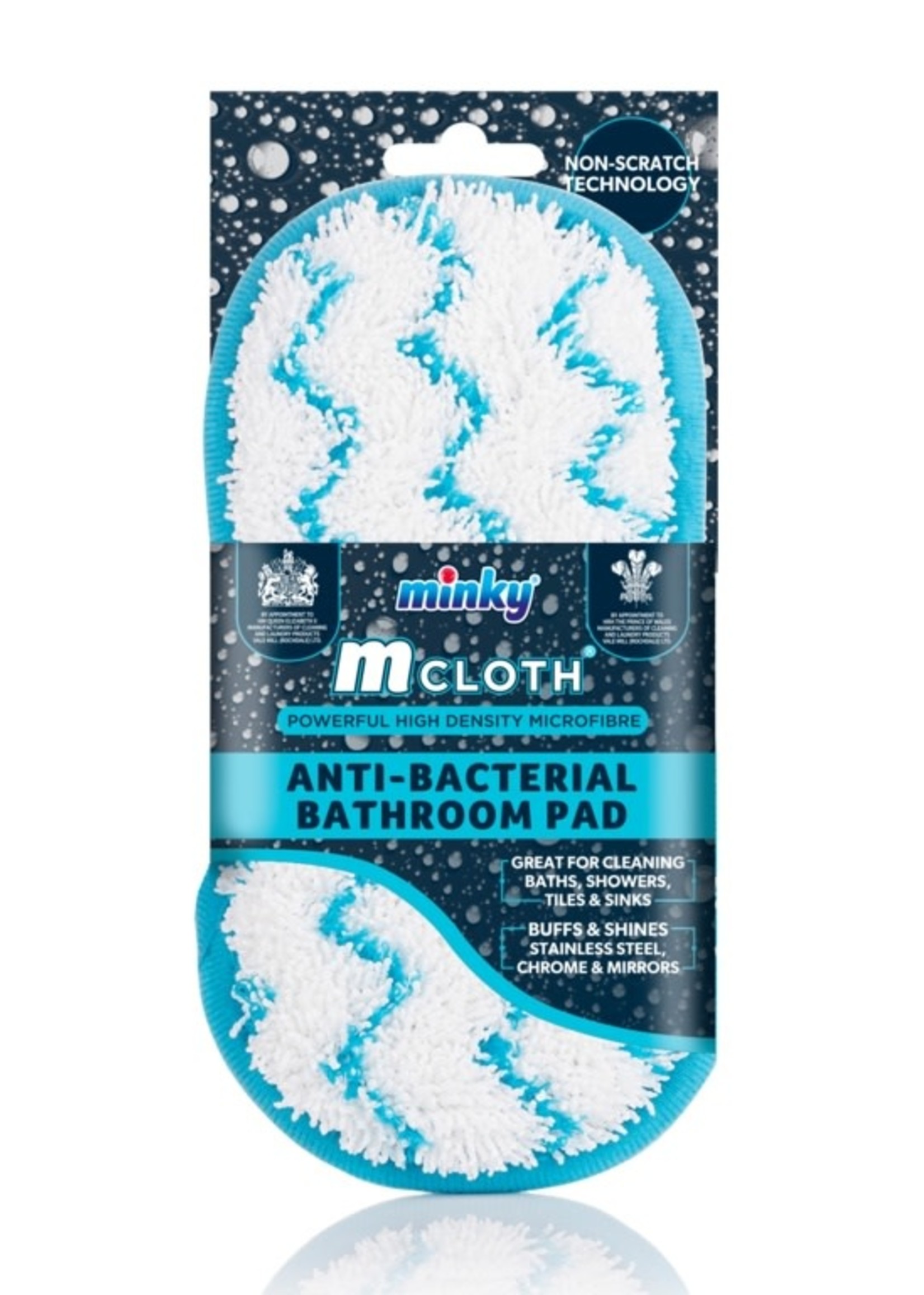 Minky M Cloth Antibacterial Bathroom Pad
