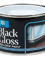 151 Black Gloss  non drip Paint 180ml