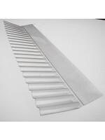 Vistalux Corrugated PVC Wall Flashing 75mm