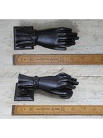 Cottingham Collection Door Knocker Hand Design Antique Iron 100MM