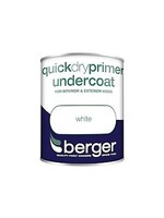 Crown Berger Quick Dry Primer Undercoat 750ml Pure Brilliant White
