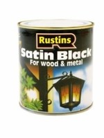 Rustins Rustins Quick Dry Satin black 250ml