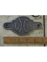 Cottingham Collection WC metal sign
