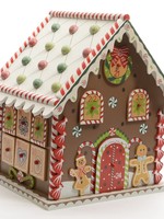 Decoris Gingerbread Cookie House Wooden Advent