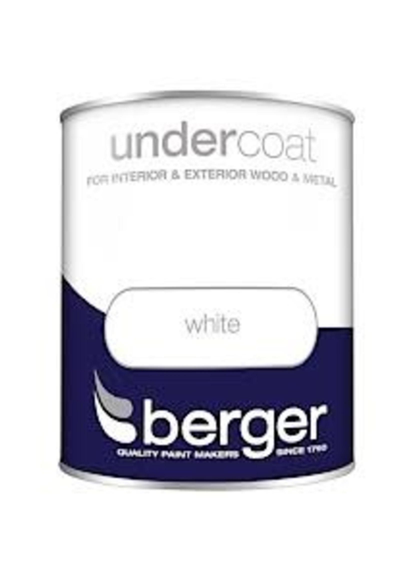 Crown Berger Undercoat 750ml Pure Brilliant White