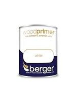 Crown Berger Wood Primer 750ml Pure Brilliant White