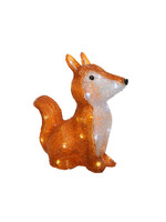 Kaemingk Acrylic Fox -  LED brown acrylic fox outdoor