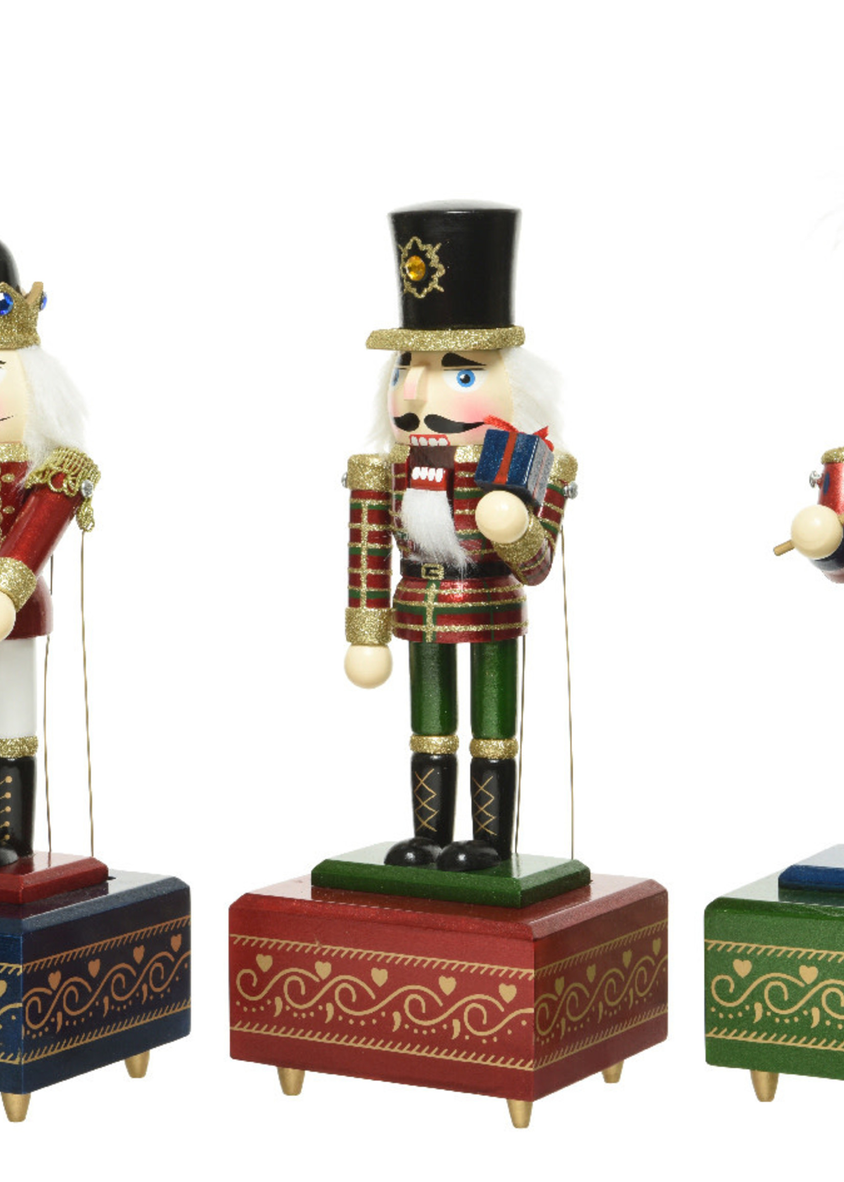 Decoris Musical Nutcracker 3 styles