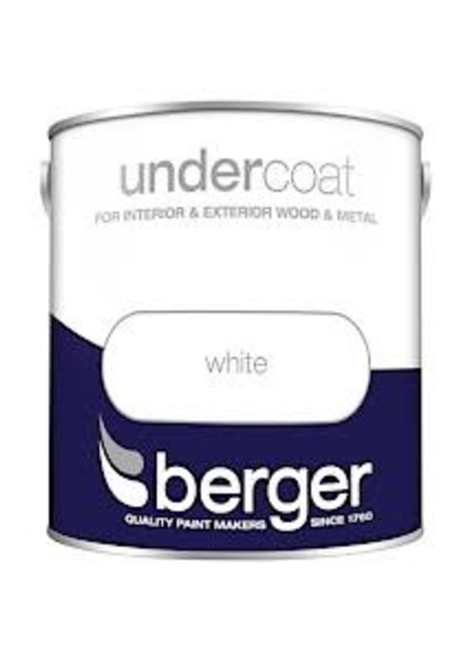 Crown Berger Undercoat 2.5L Pure Brilliant White