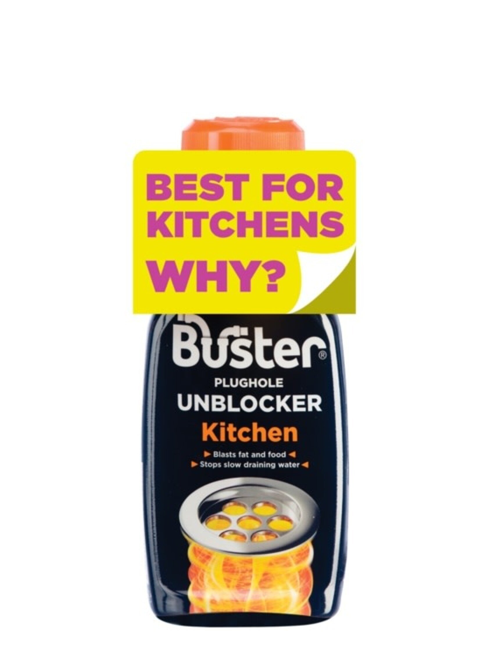 Buster Buster Kitchen Plughole Unblocker 150g