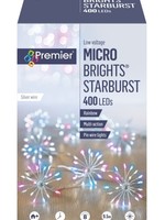 Premier Starburst Stringlights 400 LED Multi Action Rainbow