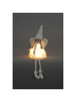Snowtime Sitting Angel Fairy LED 50cm