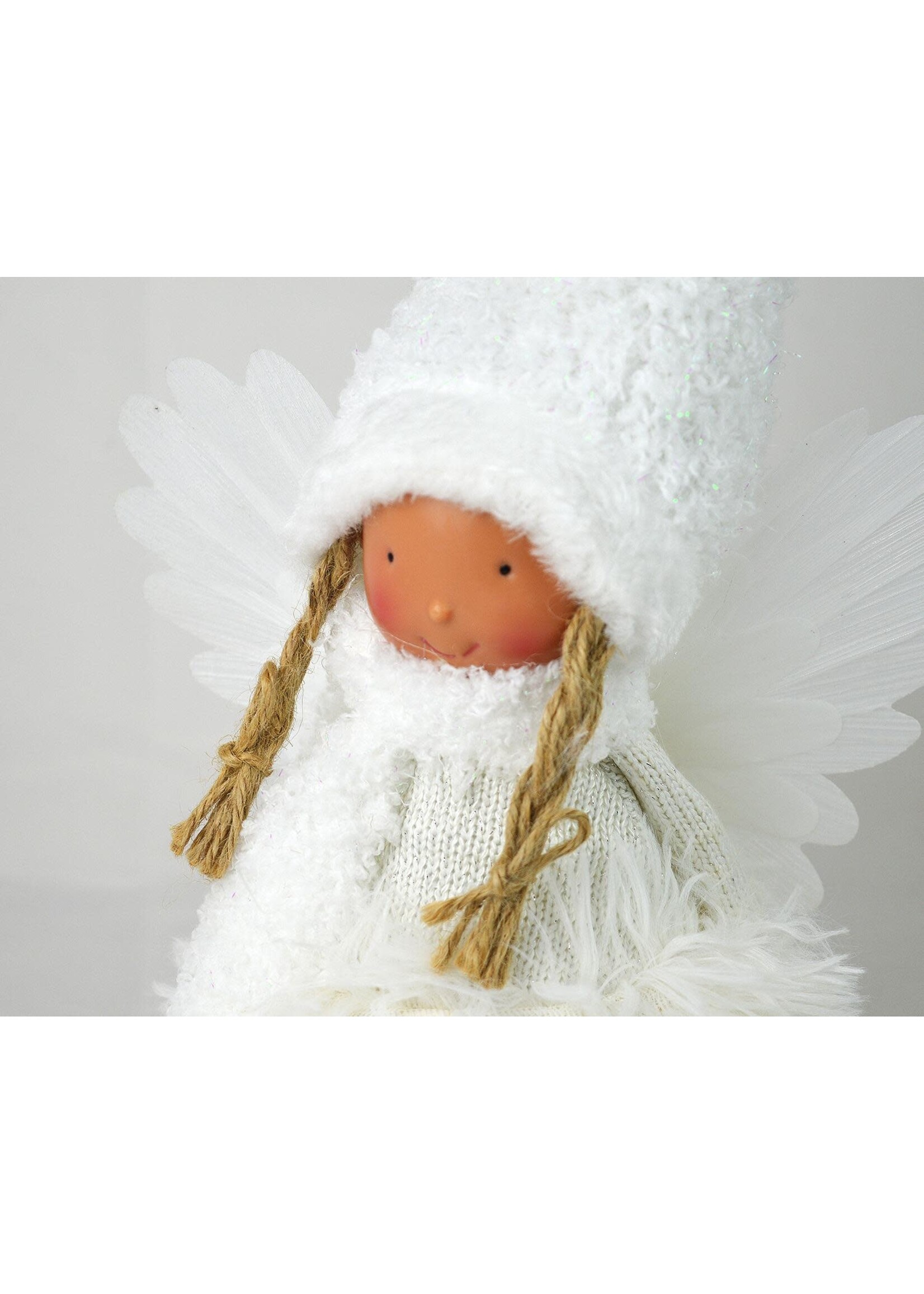 Snowtime Sitting Angel Fairy LED 50cm