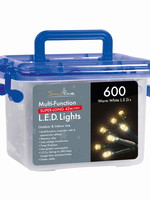 Snowtime Multi function 600 Warm White LED Lights