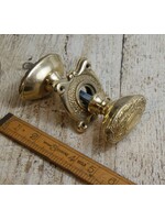 Cottingham Collection Door knob set Art nouveau Brass